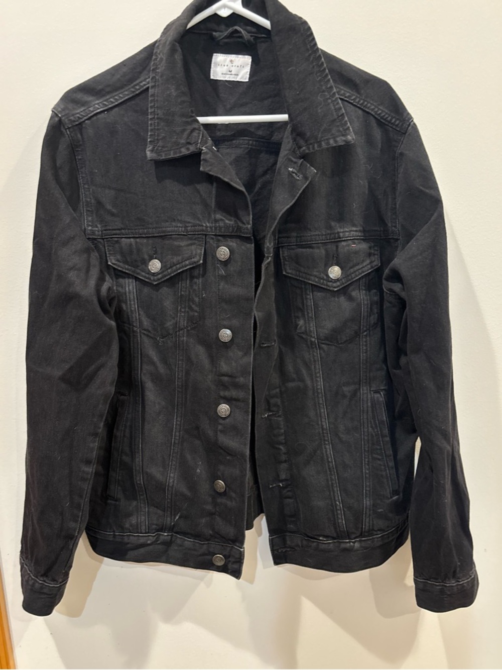 Men’s M True Craft Black Denim Jacket